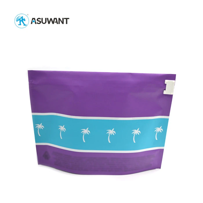 Child Proof Cigarette Plastic Bag Anti Moisture Laminated Aluminum Foil Mylar