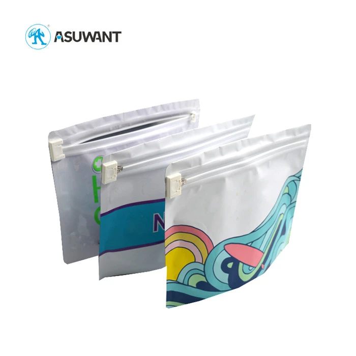 Child Proof Cigarette Plastic Bag Anti Moisture Laminated Aluminum Foil Mylar